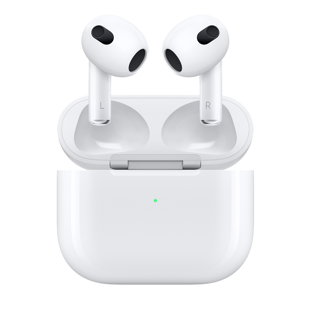 Apple AirPods (3rd Generation) Wireless Ear Buds, Bluetooth Headphones, Personalized Spatial Audio