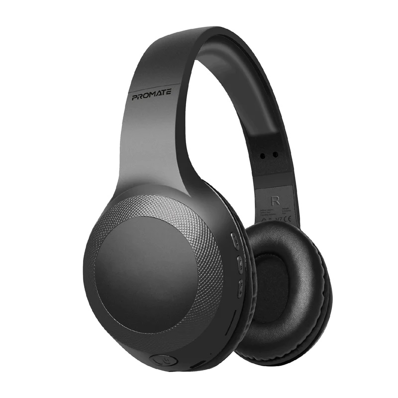 Bluetooth V5.0 Lightweight Over Ear Headset with Microphone