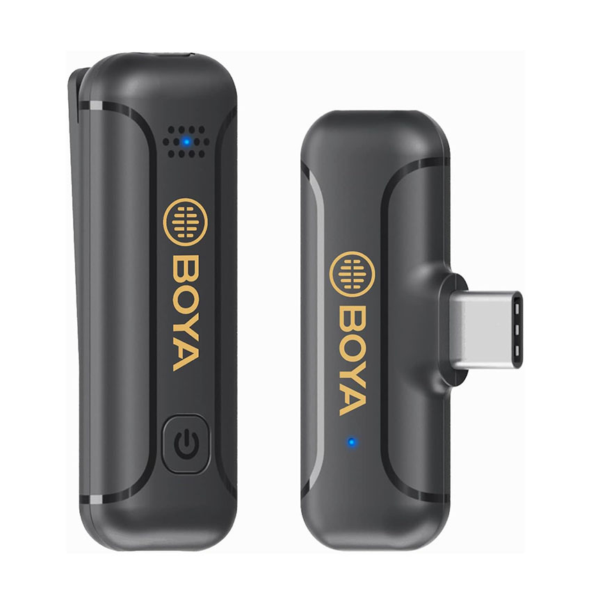 Boya By-WM3T2-U1 Digital True-Wireless Microphone System with TYPE-C Connector