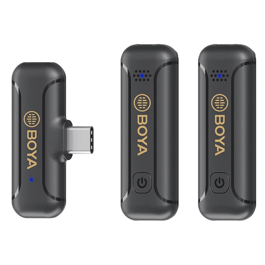 Boya By-WM3T2-U2 Digital True-Wireless Microphone System with TYPE-C Connector