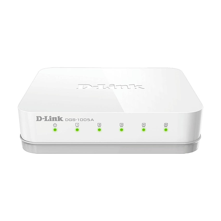 D-Link 5 Port 10/100/1000 BASE-T Unmanaged Gigabit Switch