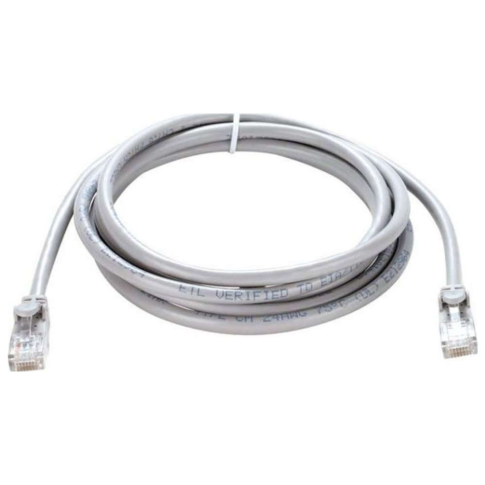 D-Link Cat 6 UTP 24 AWG Round Patch Cord - 2M Grey Color