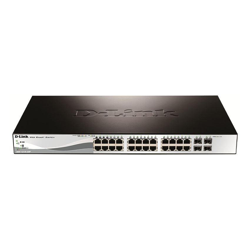 D-Link DGS-1210-28P 24Port PoE Gigabit Smart Switch