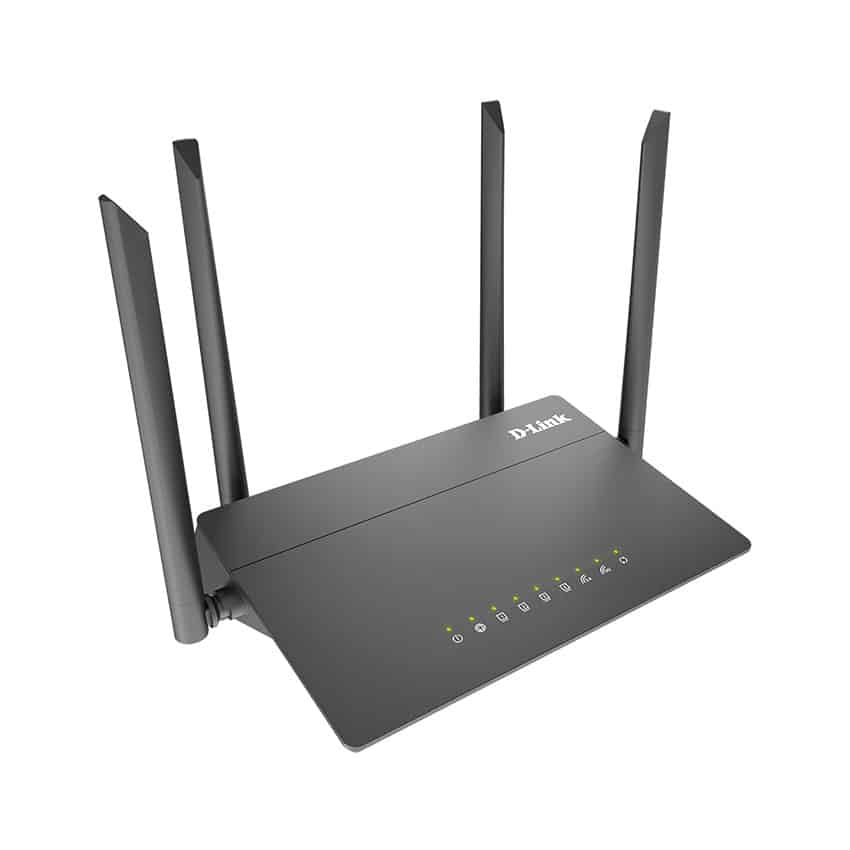 D-Link Wireless AC 1200 Dual Band Router, 4X Ethernet Ports, VPN Support, Multiple OPE