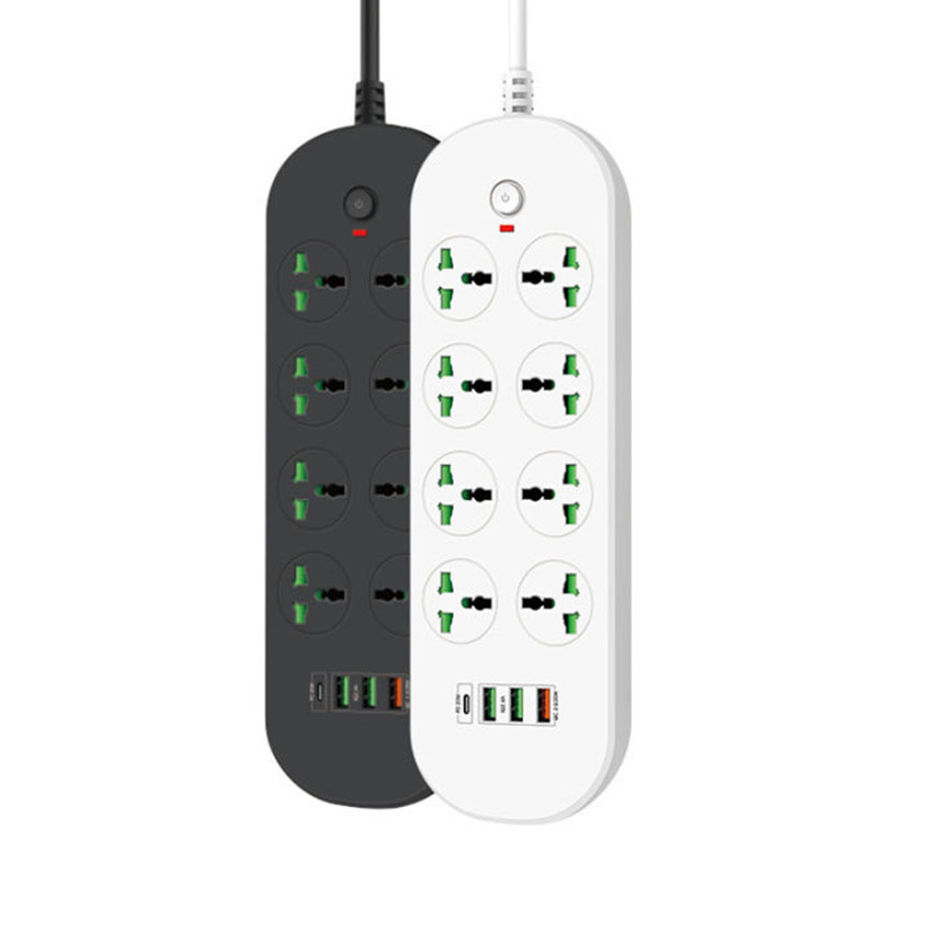 Eldo Pro Power Strip 8 way USB x 3 PD*1 SP-8W-2MU 2 meter