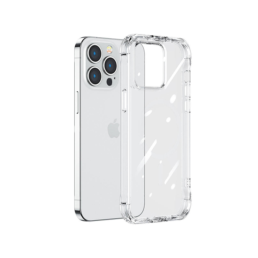 Green Anti-Shock Case for Iphone 13 Pro Max Clear