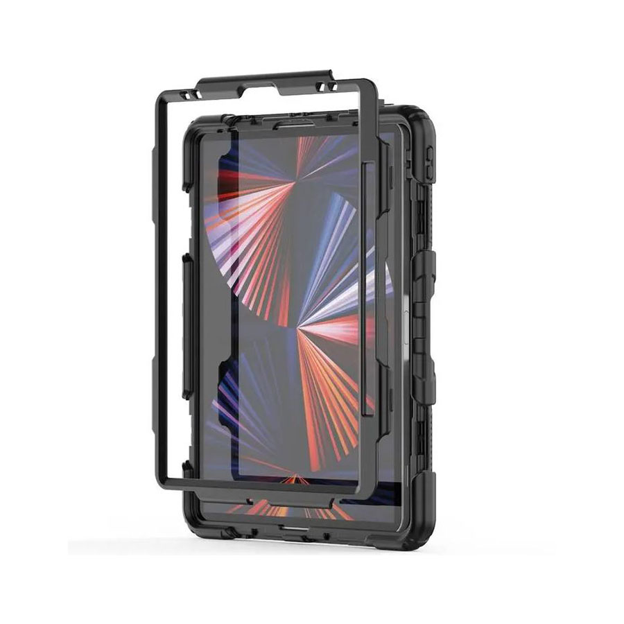 Green Lion Trio Shield Case for Ipad 11 Inch Black