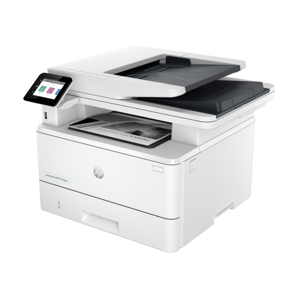 HP LaserJet M4103DW Print, Scan, Copy, Duplex/Wireless/40PPM Black Printer