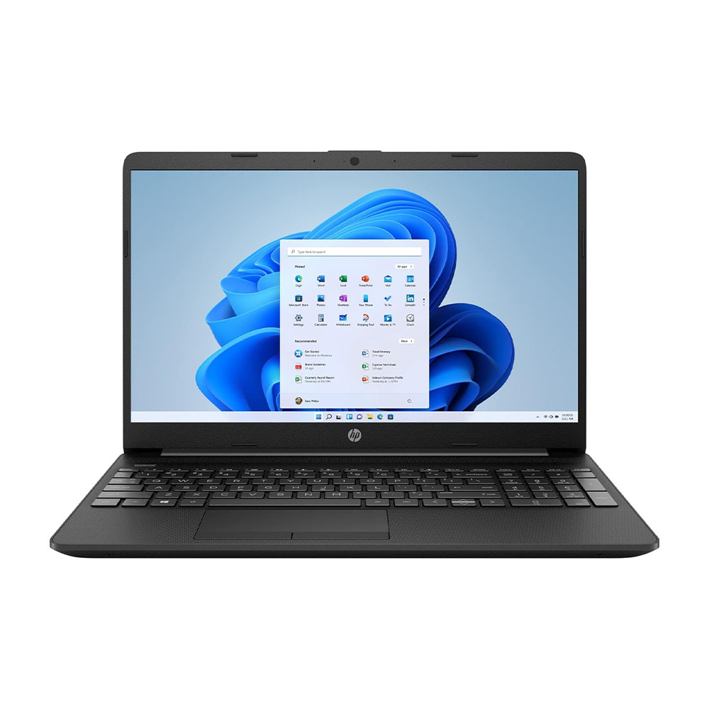 HP Notebook N4120 Celeron 4GB RAM 256 GB SSD 15.6'' DOS Jet Black with Free Eldo Pro Laptop Bag, Wireless Mouse and Mouse Pad