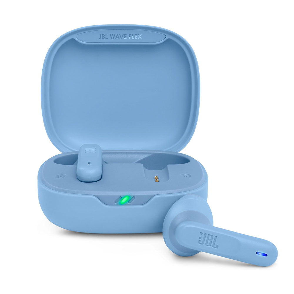 JBL Wave Flex True Wireless Noise Cancelling Earbuds - Blue