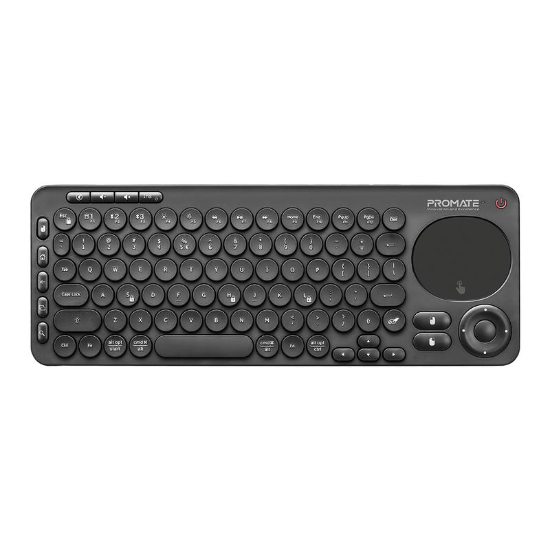 KeyPad-1 Dual Mode Portable Wireless Multimedia Keyboard with Touchpad