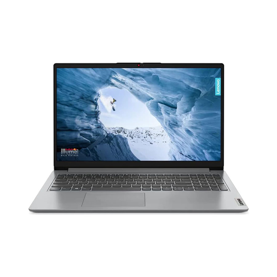 Lenovo Notebook IdeaPad 1 Core i3 1215U 4GB RAM 256GB SSD 15.6 FHD DOS Silver Colour with Free Eldo Pro Laptop Bag, Wireless Mouse and Mouse Pad