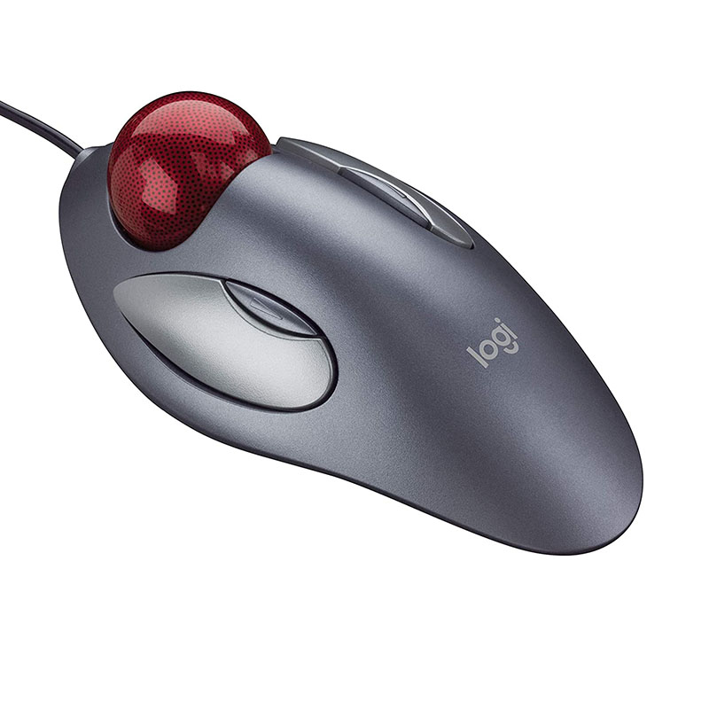Logitech Trackman Corded Trackball Mouse