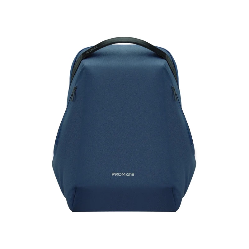 Promate 15.6" RPET Water-Resistant Backpack, Blue
