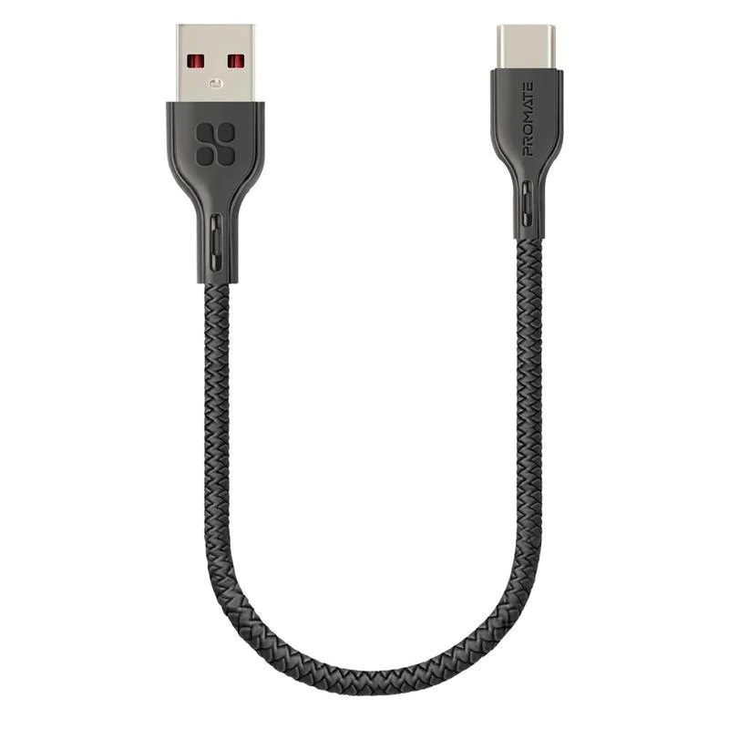 PROMATE Anti-Tangle High Tensile Strength USB-C Cable Fast Charging