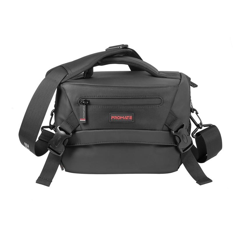 Promate Compact DSLR Camera Bag with Adjustable Compartment