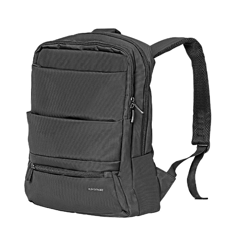 Promate Dual-Pockets Urban Backpack with Multiple Compartment