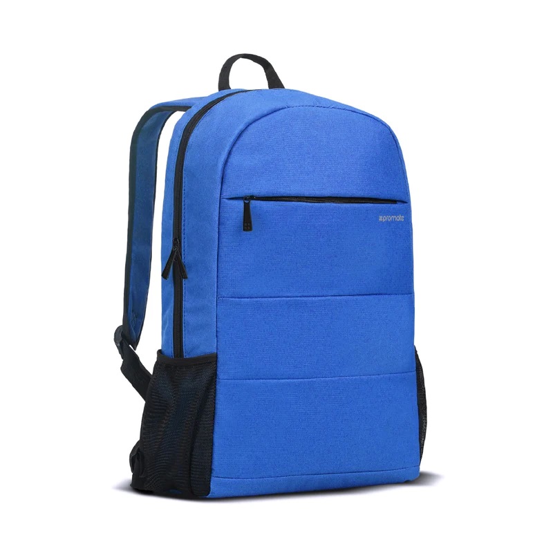 Promate Durable Anti-Theft 15.6 Inches Laptop Backpack Blue