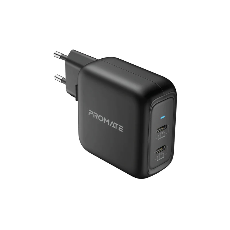 Promate High Power Transfer GaNPort-90PD Charging Adapter