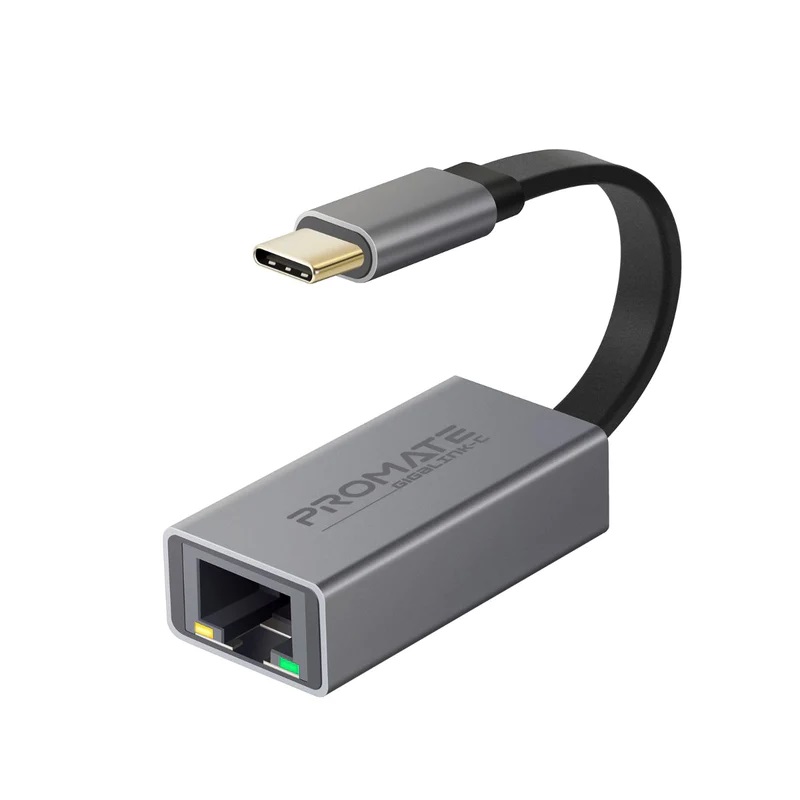 Promate High Speed USB-C to Gigabit Ethernet Adapter