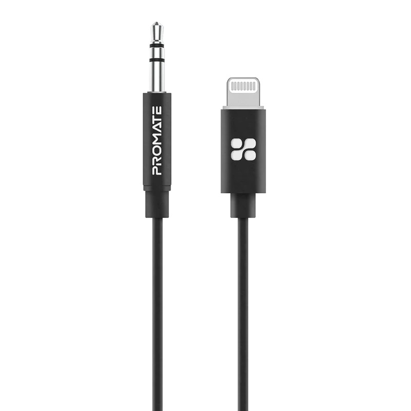 Promate MFi-certified 3.5mm Stereo Audio Cable Audiolink-LT2