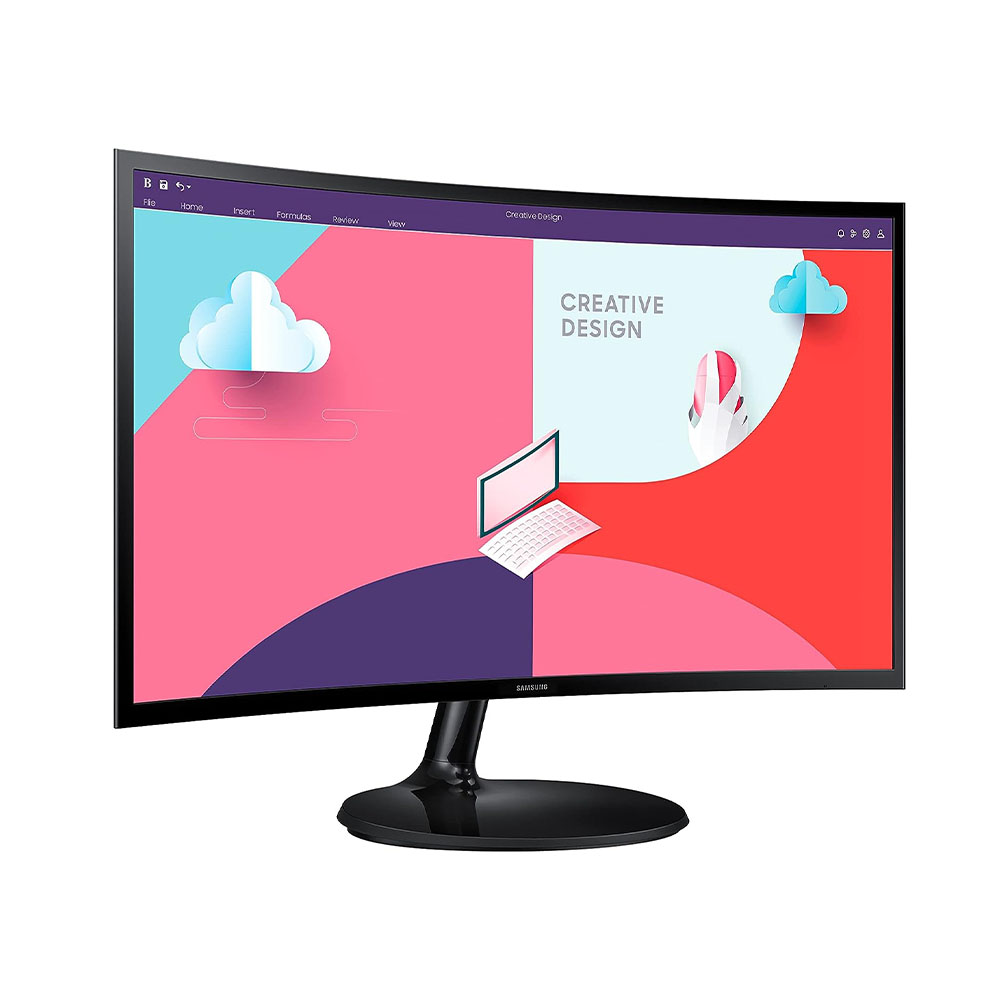 Samsung Mainstream Monitor 24" LS24C360 Curved FHD/VA Panel/1800R/Eye-Saver/HDMI