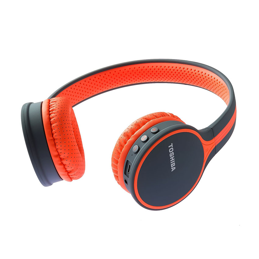 Toshiba Bluetooth Wireless Headset Orange
