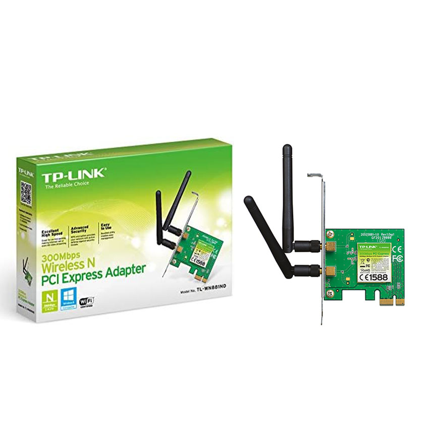 Tp-Link PCI Express Adapter TL-WN881ND 300Mbps