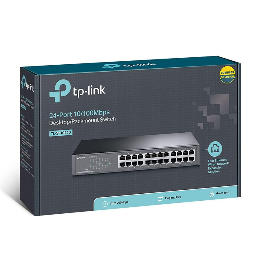 TP-Link Switch TL-SF1024D 24 Port 10/100Mbps Desktop / Rackmount
