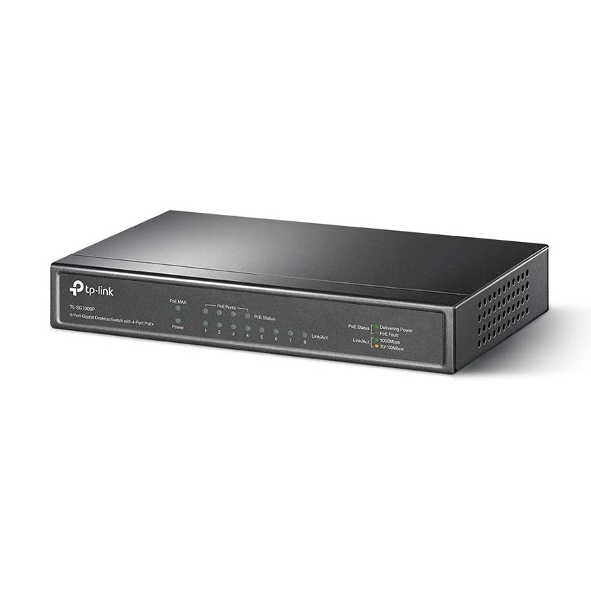 TP-Link Switch TL-SG1008P 8-Port Gigabit Desktop Switch